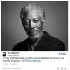 De nombreux internautes ont confondu l'image de Nelson Mandela avec celle de Morgan Freeman