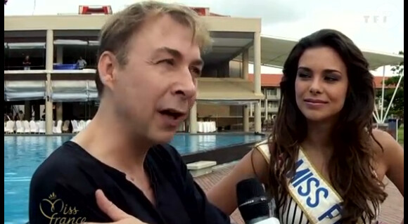 Marine Lorphelin s'offre un dernier shooting glamour au Sri Lanka pendant le séjour de préparation Miss France 2014