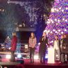 Barack Obama et sa famille lance les illuminations du sapin de Noël de la Maison Blanche, le 6 décembre 2013 à Washington