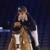 Louise Rochefort lors du deuxième jour du Gucci Paris Masters à Villepinte, le 6 décembre 2013