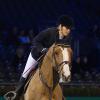 Olivia de Rotschild lors du deuxième jour du Gucci Paris Masters à Villepinte, le 6 décembre 2013