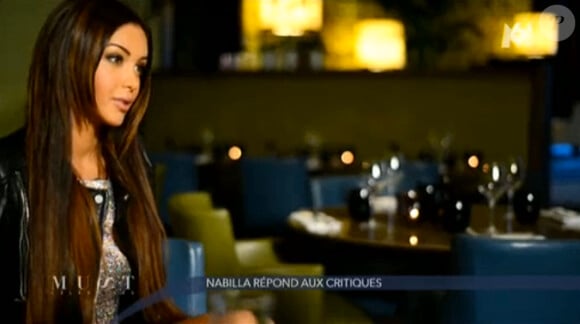 Nabilla Benattia en interview dans Must Célébrités, le samedi 7 décembre sur M6.