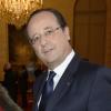 Exclusif - Bernadette Chirac et François Hollande à l'Elysee le 21 novembre 2013.