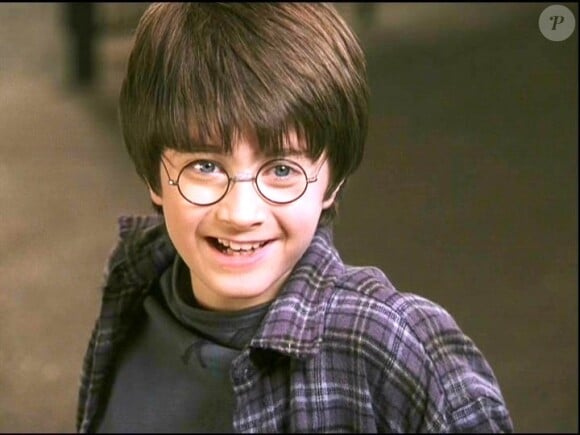 Daniel Radcliffe dans Harry Potter à L'école des sorciers.
