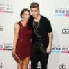 Justin Bieber et sa mère Pattie Mallette aux 40e "American Music Awards" à Los Angeles, le 18 novembre 2012.