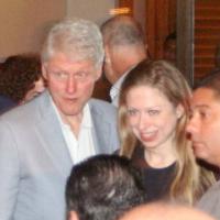 Chelsea Clinton : Complice avec son père Bill, en mission au Brésil