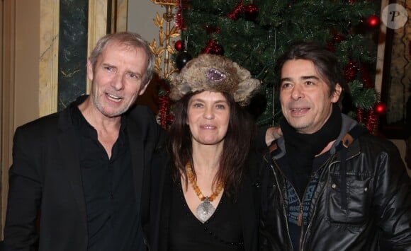 Geoffroy Thiebaut, Fanny Bastien et Stéphane Biery - 20eme Prix du producteur français de télévision au Théâtre Mogador à Paris, le 9 décembre 2013.