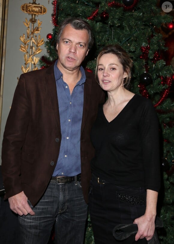 Eric Viellard et Anne Jacquemin - 20eme Prix du producteur français de télévision au Théâtre Mogador à Paris, le 9 décembre 2013.