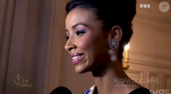 Flora Coquerel, Miss France 2014, en shooting glamour pour Gala au Shangri-La à Paris