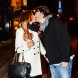 Poppy Montgomery and her boyfriend Shawn Sanford having dinner at 'Chez Fernand' restaurant in Paris, France on December 10, 2013, prior to head to at 'Cafe Laurent'. Photo by ABACAPRESS.COM11/12/2013 - Paris