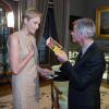 La princesse Charlene de Monaco et Cyril Viguier, qui s'apprête à dévoiler son documentaire sur la principauté de Monaco, se sont rencontrés le 2 décembre 2013