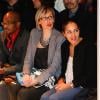 Sophie Marthe et Nawel Debbouze, soeur de Jamel Debbouze lors du défilé de la marque créateur "AS I AM", - collection printemps/été 2014 - à la galerie Nikki Diana Marquardt à Paris, le 4 decembre 2013 Paris