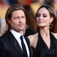  Brad Pitt et Angelina Jolie aux Screen Actors Guild (SAG) Awards 2012 à Los Angeles, le 29 janvier. 