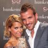 Rafael van der Vaart et son épouse Sylvie lors du Mercedes Benz Fashionweek Spring/Summer 2013 Fashion Show à Berlin, le 4 juillet 2012