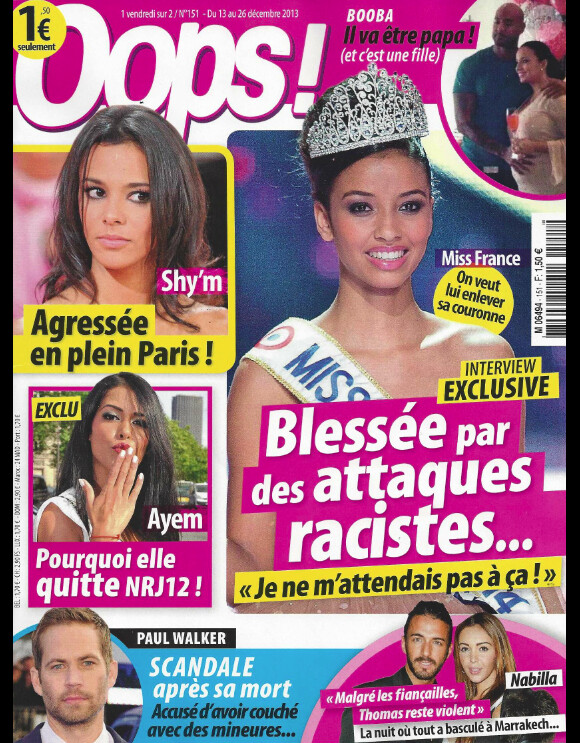 Magazine Oops ! du 13 au 26 décembre 2013.