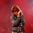 La chanteuse Axelle Red chante pour le 30e anniversaire de la chaine TV5 Monde au Pavillon Champs Elysées, à Paris, le 13 decembre 2013.