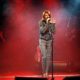 Axelle Red chante pour le 30e anniversaire de la chaine TV5 Monde au Pavillon Champs Elysées, à Paris, le 13 decembre 2013.