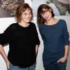 Jane Birkin et Kate Barry à Dinard, le 5 octobre 2012.
