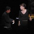 Exclusif - Jane Birkin en concert au theatre du Chatelet a l'occasion des 10 ans de son spectacle "Arabesque". Le 9 decembre 2013, deux jours avant le drame.
