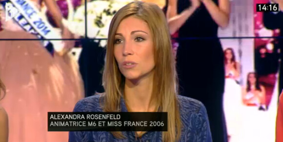 Alexandra Rosenfeld dans La semaine des médias sur i>Télé, dimanche 15 décembre.