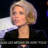 Sylvie Tellier dans La semaine des médias sur i>Télé, dimanche 15 décembre.