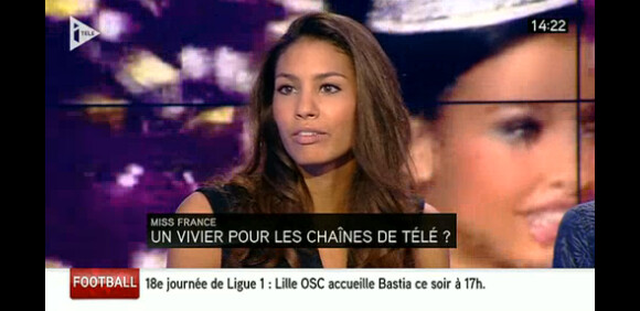 Chloé Mortaud dans La semaine des médias sur i>Télé, dimanche 15 décembre.