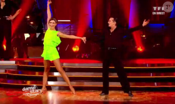 Francis Lalanne et Silvia lors de la dernière danse, dans Danse avec les stars 2, samedi 5 novembre 2011 sur TF1