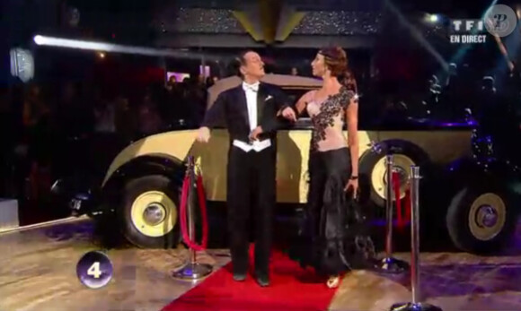 Francis Lalanne et la danseuse Silvia dans Danse avec les stars 2, samedi 5 novembre 2011, sur TF1