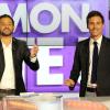 Exclusif - Cyril Hanouna et Bertrand Chameroy - Première de l'émission "Touche pas à mon poste" sur la chaîne D8 à Paris. Le 2 septembre 2013.