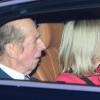 Le duc et la duchesse de Kent à Buckingham Palace le 18 décembre 2013 après le déjeuner de Noël en famille offert par la reine Elizabeth II