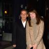 Exclusif - Nicolas Sarkozy et son épouse, Carla Bruni, en déplacement à Bruxelles pour le concert de la chanteuse au Cirque Royal, le 13 décembre 2013.