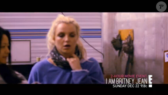 Britney Spears après une longue journée d'entraînement dans le documentaire I am Britney Jean, diffusé sur E! le 22 décembre 2013.