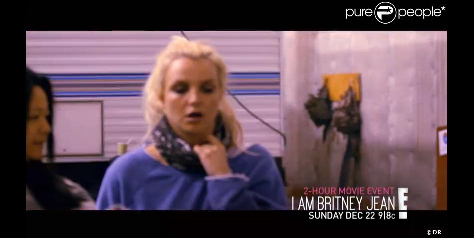 Britney Spears après une longue journée d&#039;entraînement dans le documentaire I am Britney Jean, diffusé sur E! le 22 décembre 2013.