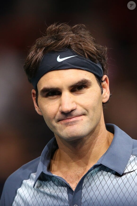 Roger Federer à Paris, le 30 octobre 2013.