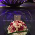 Céline Dion a adressé ce sublime bouquet de roses à Britney Spears quelques heures avant la première du show  Piece of me , le 27 décembre 2013.