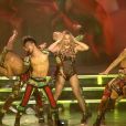 Britney Spears danse sur la chanson Toxic (spectacle Piece of me à Las Vegas).
