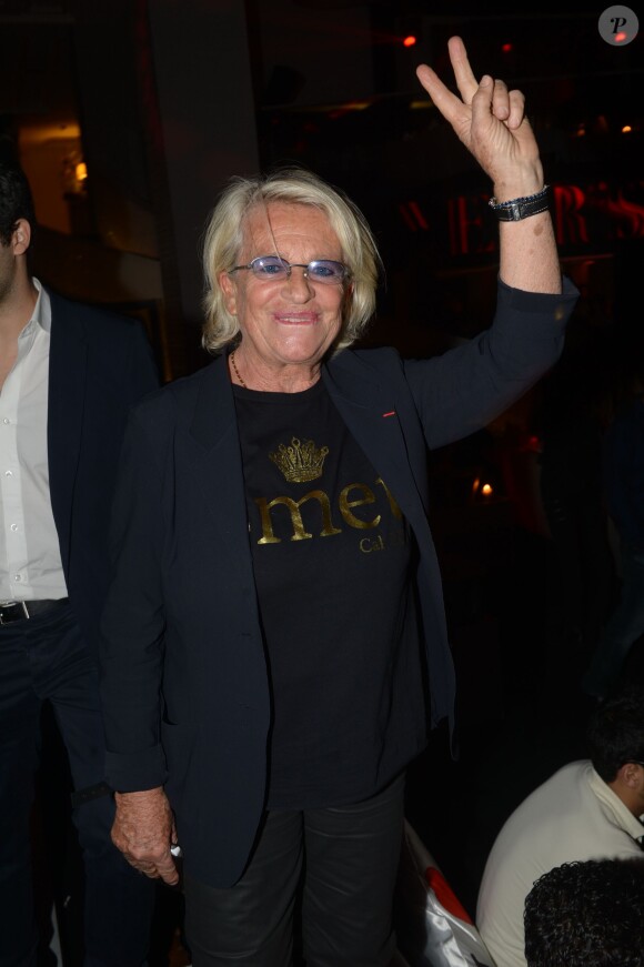 Exclusif - Veronique de Villèle au VIP Room de Marrakech, le 31 décembre 2013.