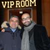 Exclusif - Isaac Sharry, Djamel Bensalah au VIP Room de Marrakech, le 31 décembre 2013.
