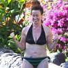Alanis Morissette, le 25 décembre 2013 à Hawaii.