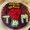 Dustin Lance Black a publié sur son compte Instagram la photo d'un gâteau avec la mention "I love Tom" le 4 janvier 2014