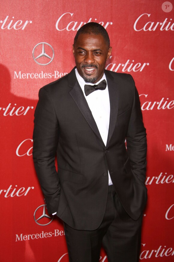 Idris Elba assiste à la soirée de remise de prix du 25e Festival International du film de Palm Springs. Le 4 janvier 2014.