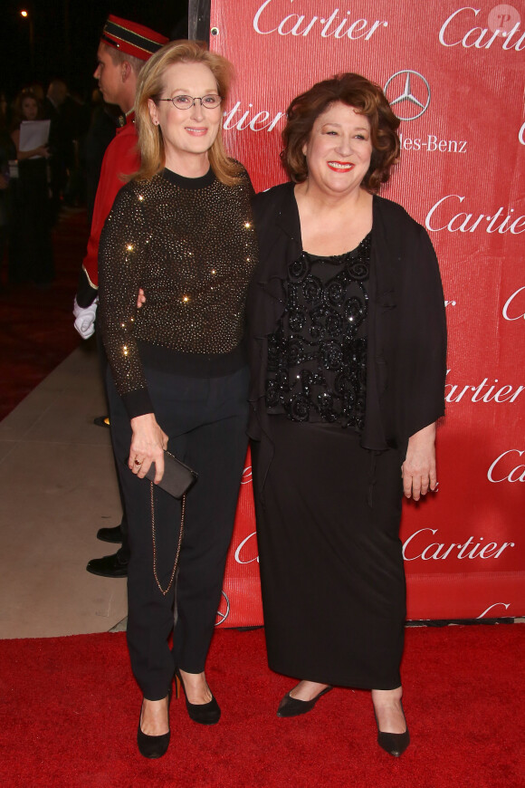 Meryl Streep et Margo Martindale assistent à la soirée de remise de prix du 25e Festival International du film de Palm Springs. Le 4 janvier 2014.