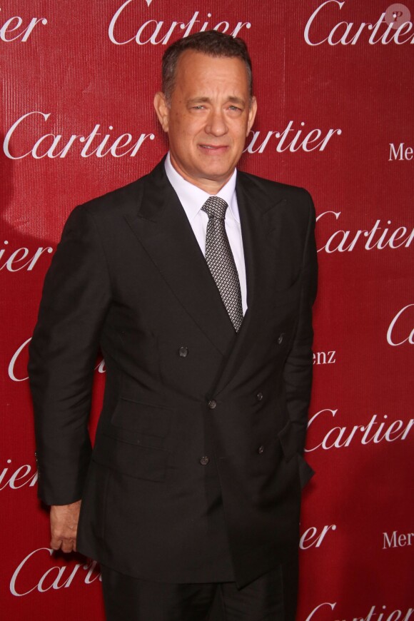 Tom Hanks assiste à la soirée de remise de prix du 25e Festival International du film de Palm Springs. Le 4 janvier 2014.