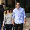 Kaley Cuoco et son mari Ryan Sweeting à Beverly Hills, le 3 janvier 2014 trois jour après leur mariage à Santa Susana.