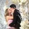 Mariage féérique de Kaley Cuoco et Ryan Sweeting au ranch Hummingbird Nest à Santa Suasana (Californie du Sud), le 31 décembre 2013