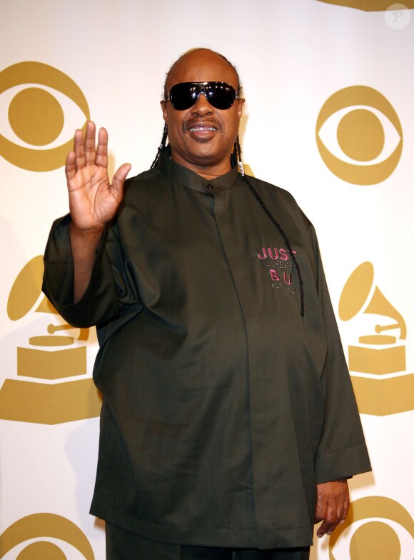 Stevie Wonder, concert live des nominations aux Grammy Awards à Los Angeles, décembre 2012.