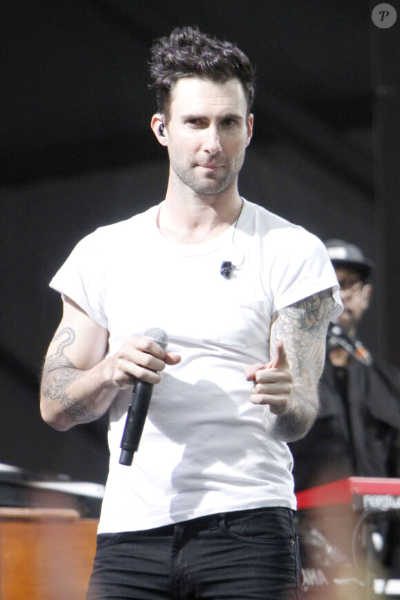 Maroon 5 à la Nouvelle-Orléans, le 3 mai 2013.