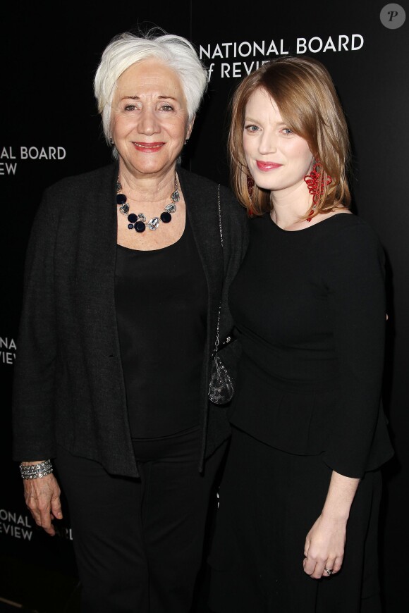 Olympia Dukakis et Sarah Polley lors des National Board of Review Awards 2014 à New York le 7 janvier 2014.