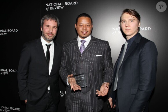 Denis Villeneuve, Terrence Howard, Paul Dano lors des National Board of Review Awards 2014 à New York le 7 janvier 2014.