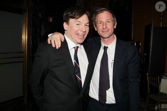 Mike Myers et Spike Jonze lors des National Board of Review Awards 2014 à New York le 7 janvier 2014.